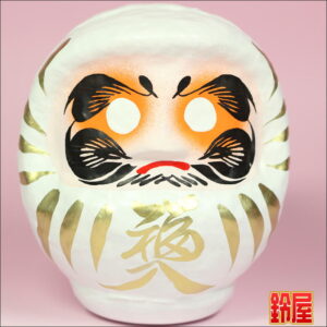 招き猫の色の意味：白色だるま