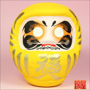 招き猫の色の意味：黄色だるま