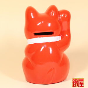 招き猫の色の意味：赤色招き猫2