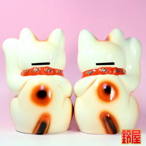 招き猫の手の意味：開店祝い招き猫セット2